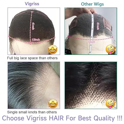 13x4 Body Wave HD Lace Front Wigs Human Hair Glueless Bob Wigs