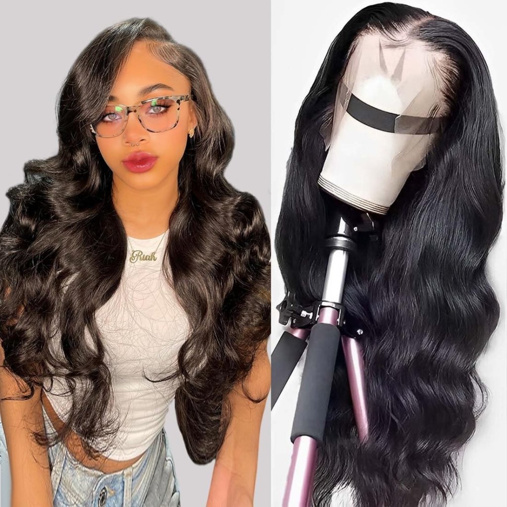 13x4 Body Wave HD Lace Front Wigs Human Hair Glueless Bob Wigs