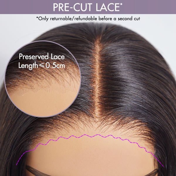 Elegant Brown Ombre Loose Wave Short Wig