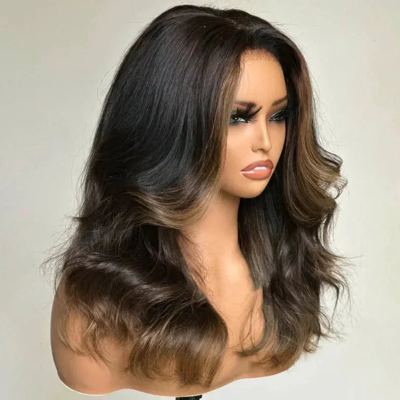 Shoulder Length Loose Wave Wigs for Women