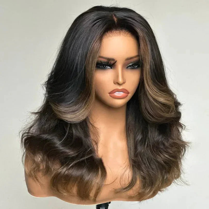 Shoulder Length Loose Wave Wigs for Women