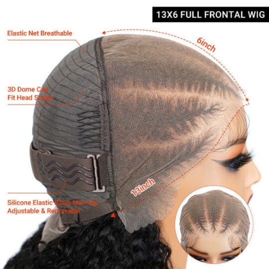 Trendy Human Braiding Hair Curly Lace Wigs