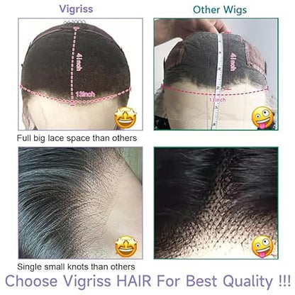 13x4 Body Wave HD Lace Front Wigs Human Hair Glueless Bob Wigs
