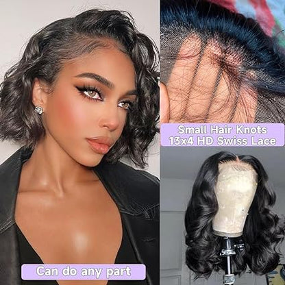 Bob Wig Human Hair13x4 Lace Front Wigs for Black Women Pre Plucked Baby Hair