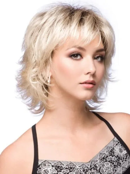 Glamorous Short Wavy Capless Synthetic Wig
