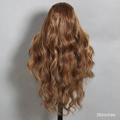 Charming Honey Blonde Body Wave Wig