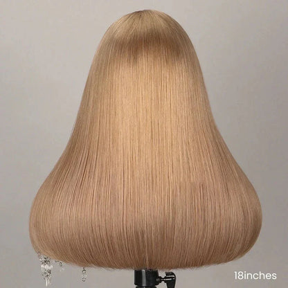 Easily Care Pre-cut Lace Straight Bob Haircut Wig